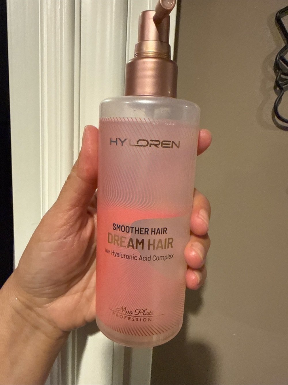 Hyloren Dream Hair Smoother Hair Serum — Pink